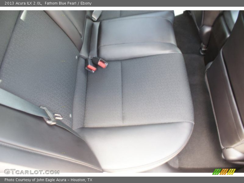 Fathom Blue Pearl / Ebony 2013 Acura ILX 2.0L