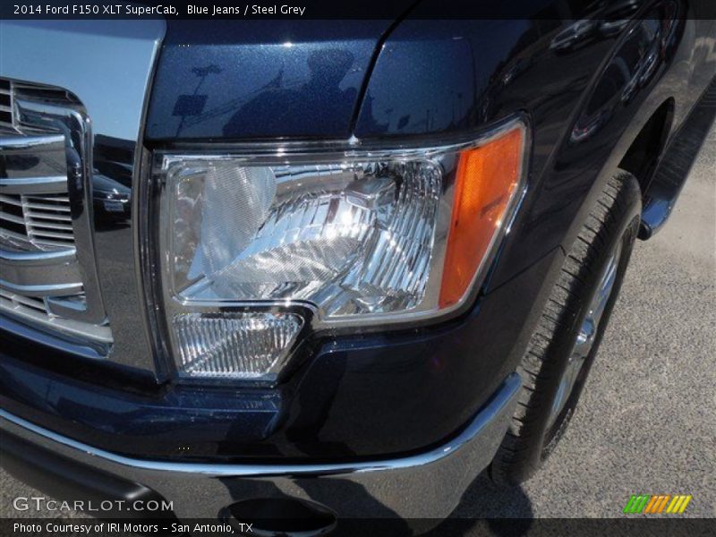 Blue Jeans / Steel Grey 2014 Ford F150 XLT SuperCab