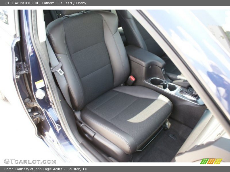 Fathom Blue Pearl / Ebony 2013 Acura ILX 2.0L