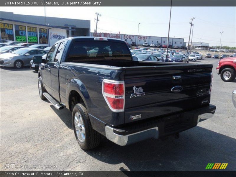 Blue Jeans / Steel Grey 2014 Ford F150 XLT SuperCab