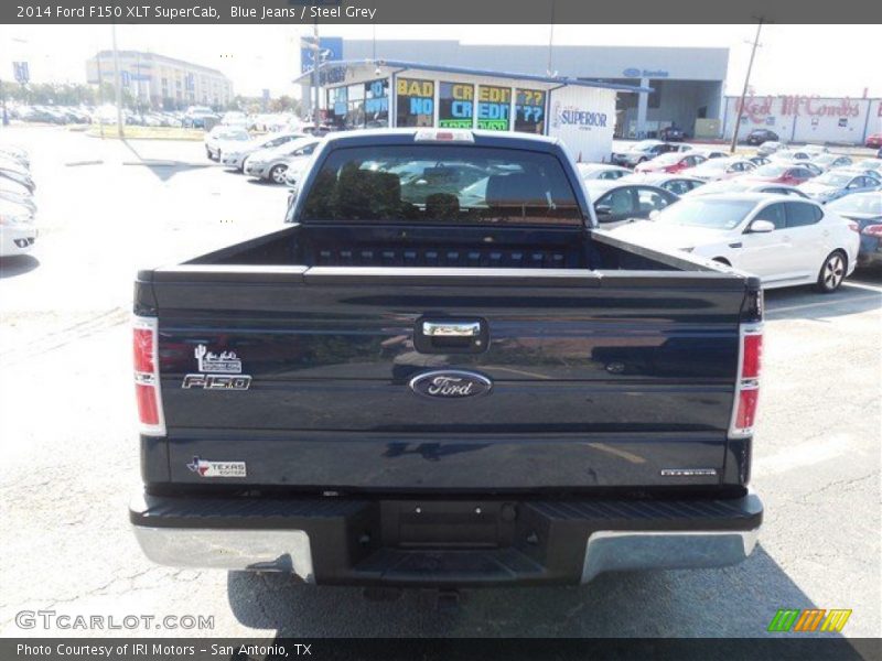 Blue Jeans / Steel Grey 2014 Ford F150 XLT SuperCab