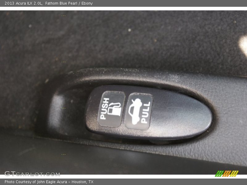 Fathom Blue Pearl / Ebony 2013 Acura ILX 2.0L