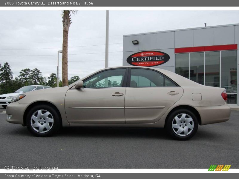 Desert Sand Mica / Taupe 2005 Toyota Camry LE