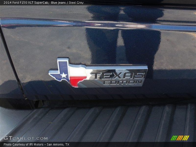 Blue Jeans / Steel Grey 2014 Ford F150 XLT SuperCab