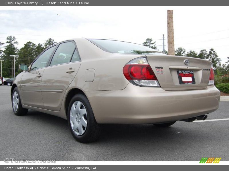 Desert Sand Mica / Taupe 2005 Toyota Camry LE