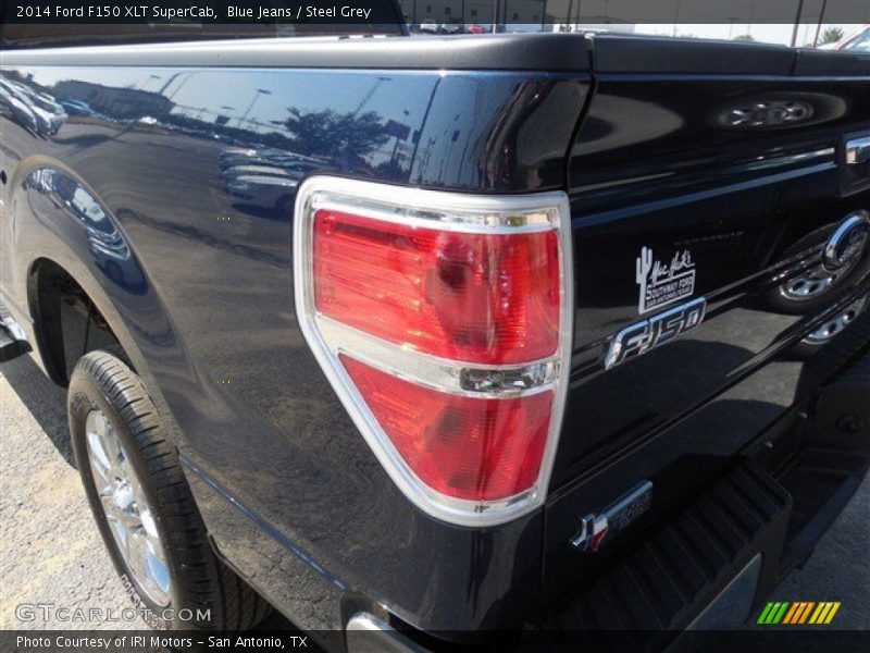 Blue Jeans / Steel Grey 2014 Ford F150 XLT SuperCab