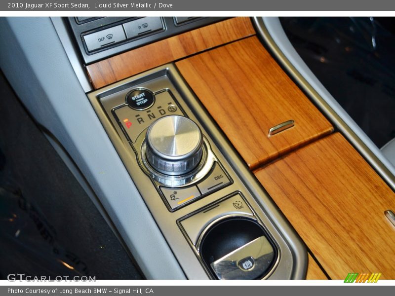Liquid Silver Metallic / Dove 2010 Jaguar XF Sport Sedan