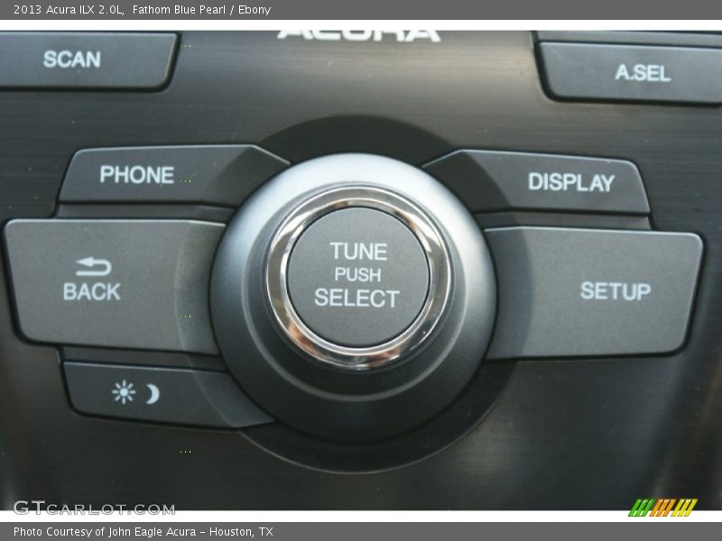 Fathom Blue Pearl / Ebony 2013 Acura ILX 2.0L