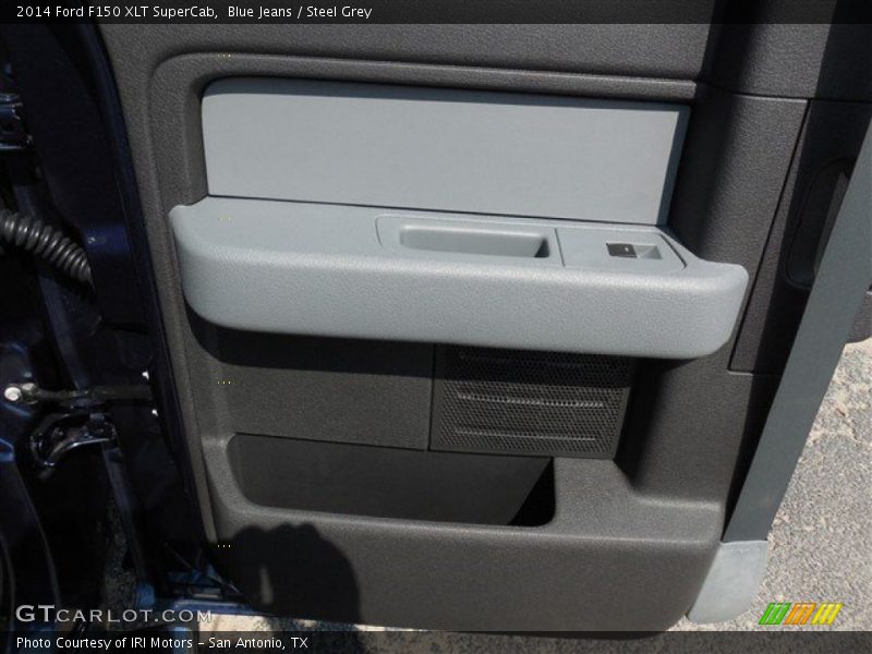 Blue Jeans / Steel Grey 2014 Ford F150 XLT SuperCab