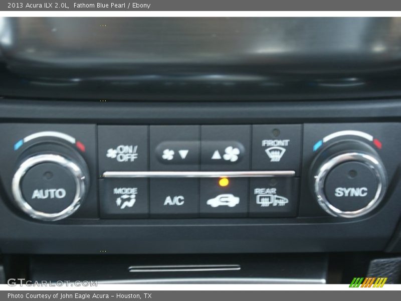 Fathom Blue Pearl / Ebony 2013 Acura ILX 2.0L