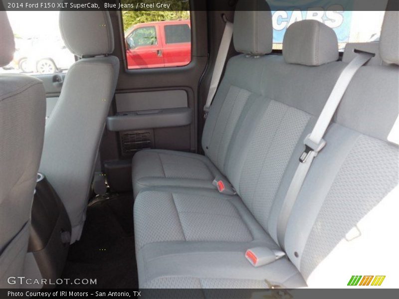 Blue Jeans / Steel Grey 2014 Ford F150 XLT SuperCab