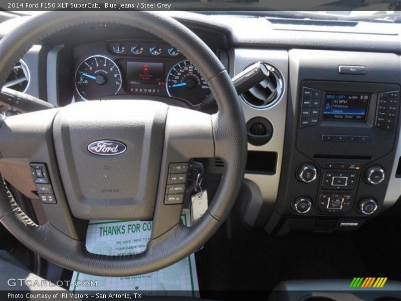 Blue Jeans / Steel Grey 2014 Ford F150 XLT SuperCab