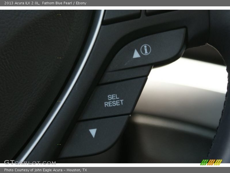 Fathom Blue Pearl / Ebony 2013 Acura ILX 2.0L