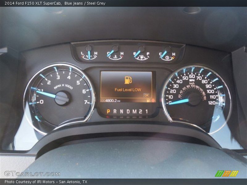 Blue Jeans / Steel Grey 2014 Ford F150 XLT SuperCab