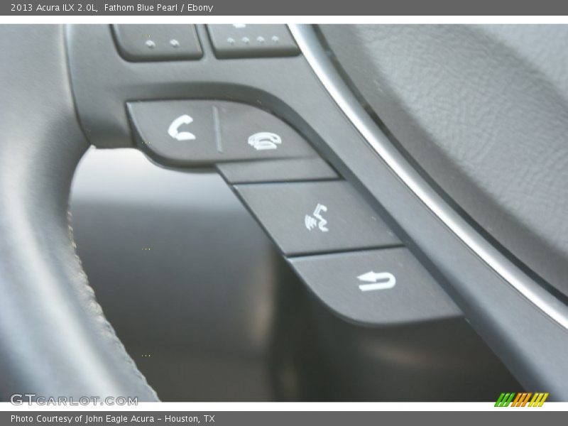 Fathom Blue Pearl / Ebony 2013 Acura ILX 2.0L