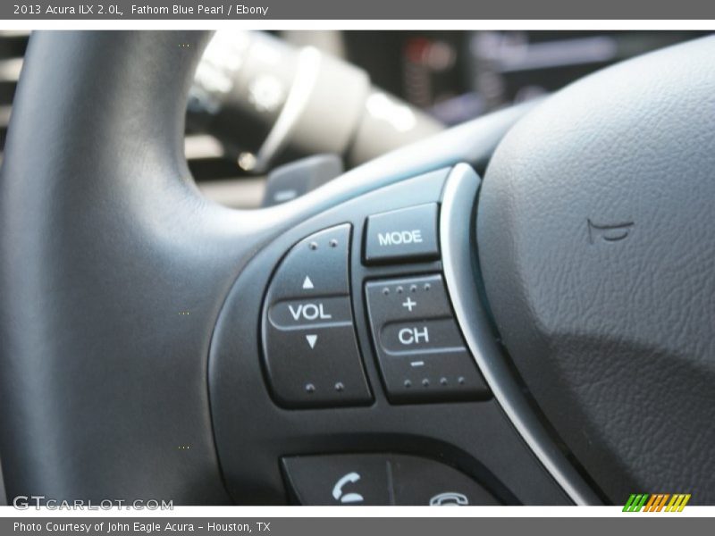 Fathom Blue Pearl / Ebony 2013 Acura ILX 2.0L