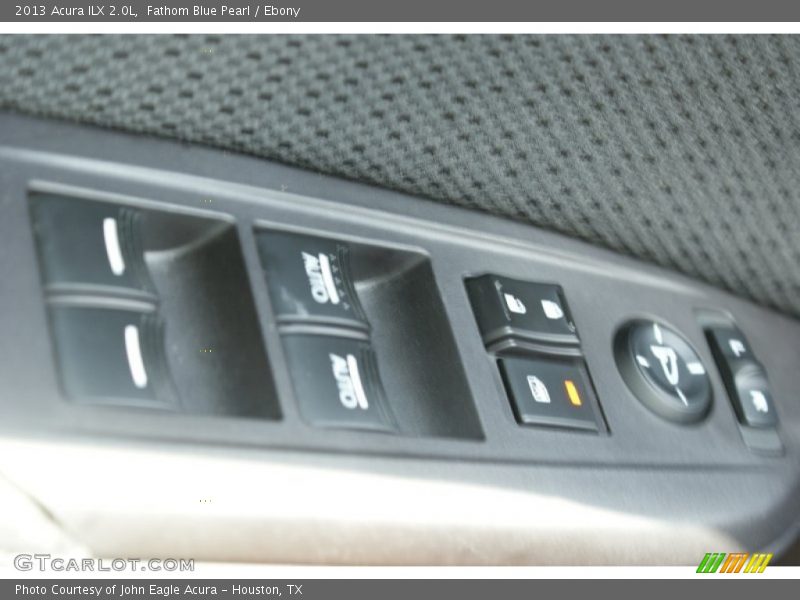 Fathom Blue Pearl / Ebony 2013 Acura ILX 2.0L