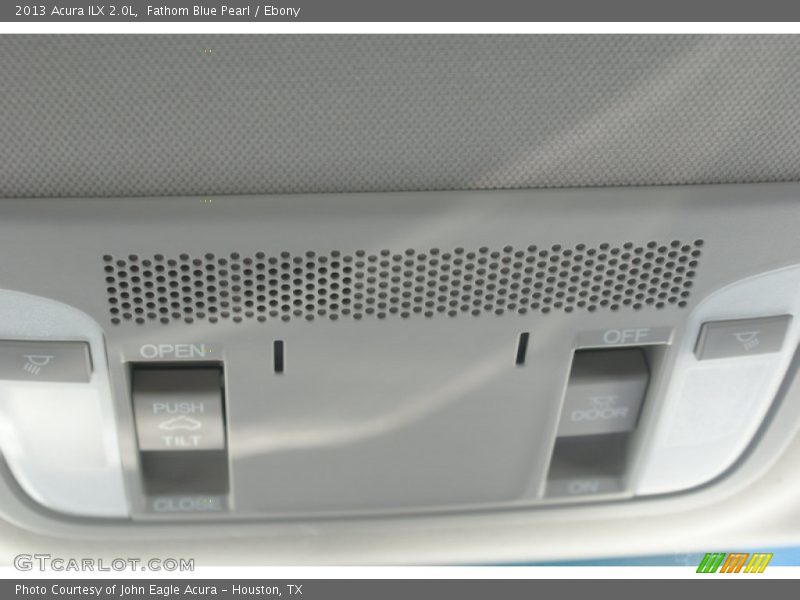 Fathom Blue Pearl / Ebony 2013 Acura ILX 2.0L