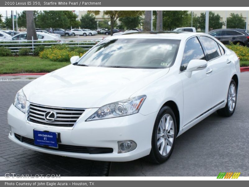 Starfire White Pearl / Parchment 2010 Lexus ES 350