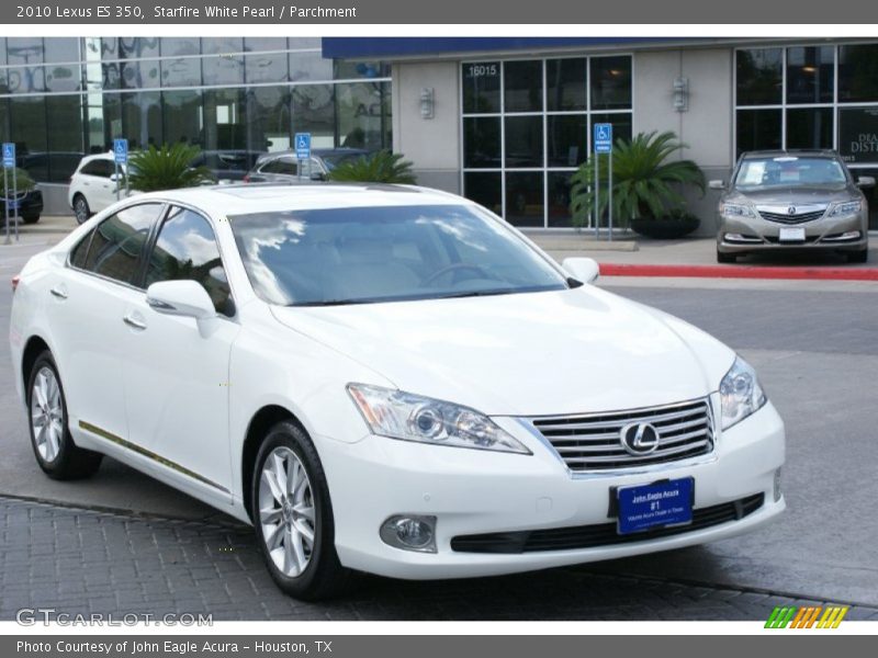 Starfire White Pearl / Parchment 2010 Lexus ES 350