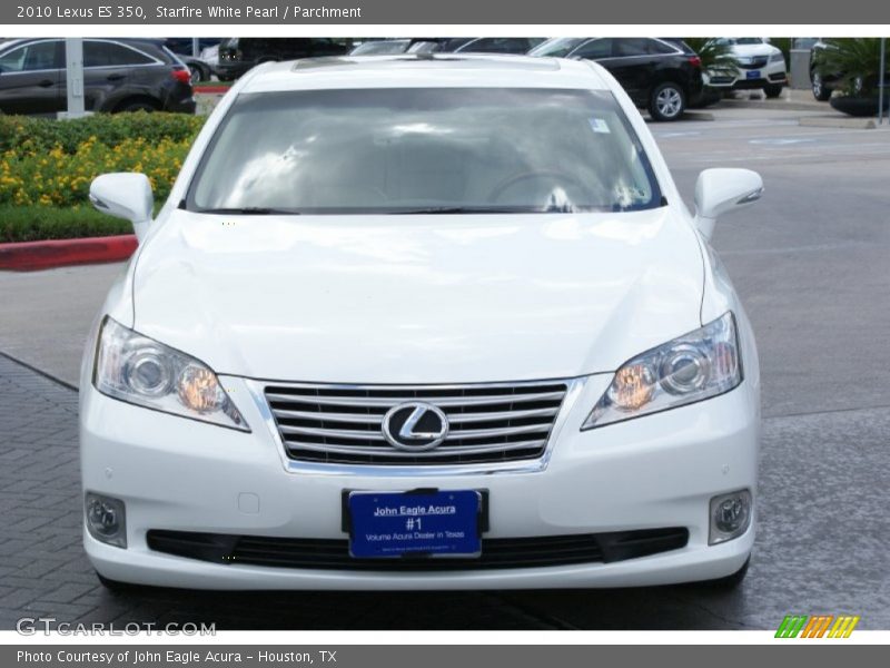 Starfire White Pearl / Parchment 2010 Lexus ES 350