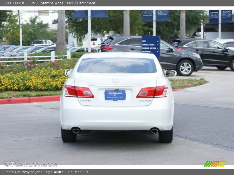 Starfire White Pearl / Parchment 2010 Lexus ES 350