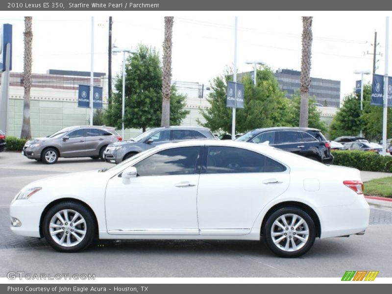 Starfire White Pearl / Parchment 2010 Lexus ES 350