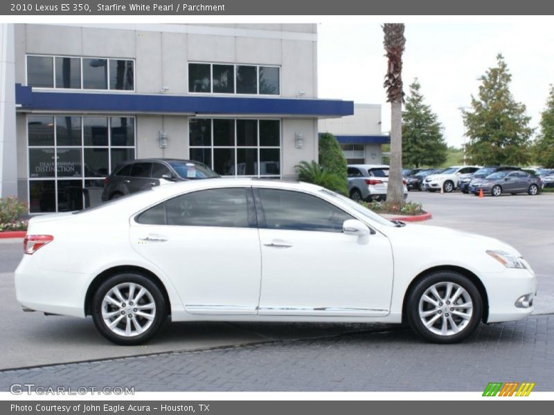 Starfire White Pearl / Parchment 2010 Lexus ES 350