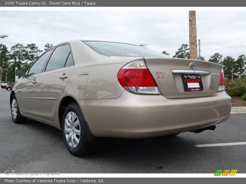 Desert Sand Mica / Taupe 2005 Toyota Camry LE