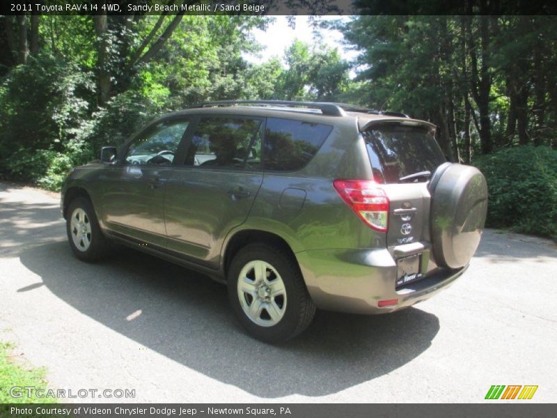 Sandy Beach Metallic / Sand Beige 2011 Toyota RAV4 I4 4WD