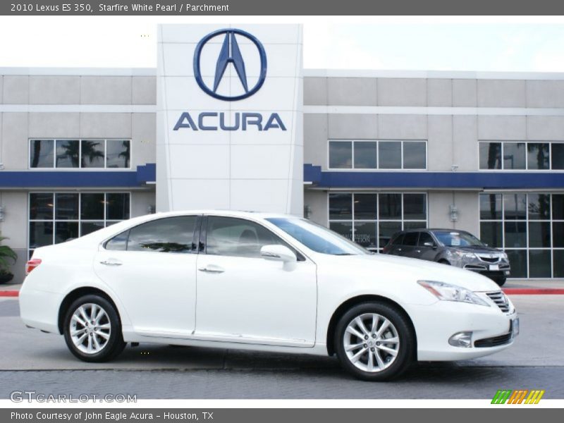 Starfire White Pearl / Parchment 2010 Lexus ES 350