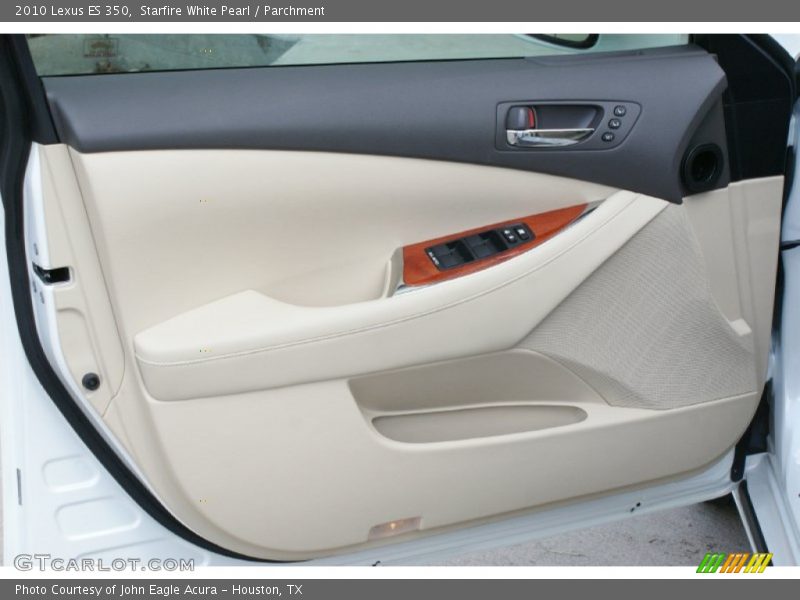 Starfire White Pearl / Parchment 2010 Lexus ES 350