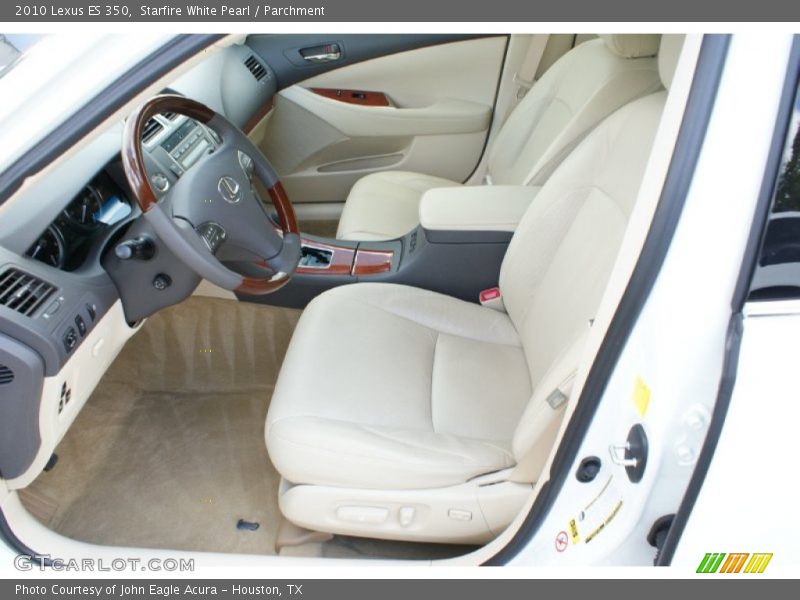 Starfire White Pearl / Parchment 2010 Lexus ES 350