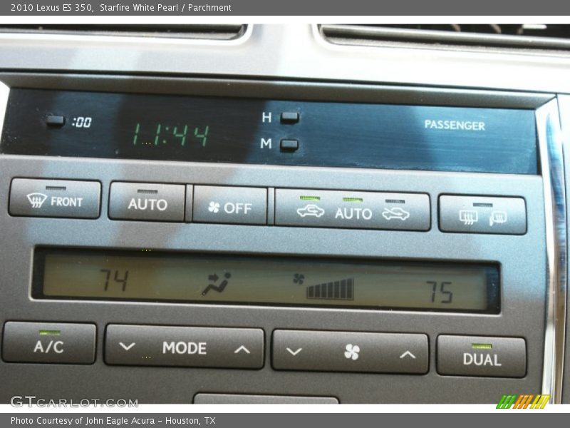 Starfire White Pearl / Parchment 2010 Lexus ES 350