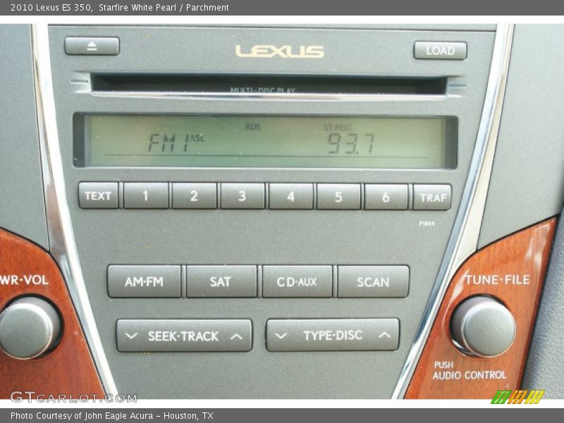 Starfire White Pearl / Parchment 2010 Lexus ES 350