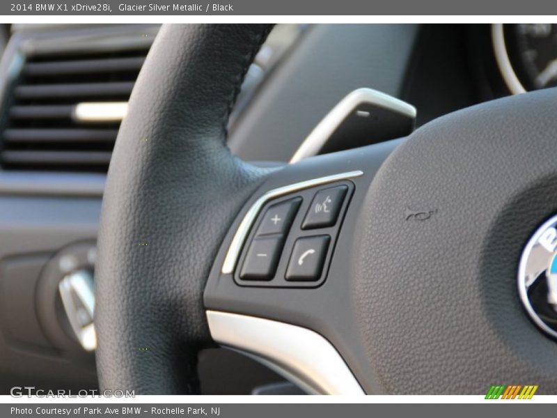 Glacier Silver Metallic / Black 2014 BMW X1 xDrive28i