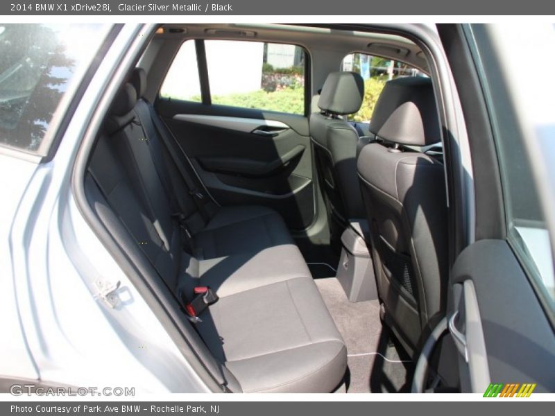 Glacier Silver Metallic / Black 2014 BMW X1 xDrive28i
