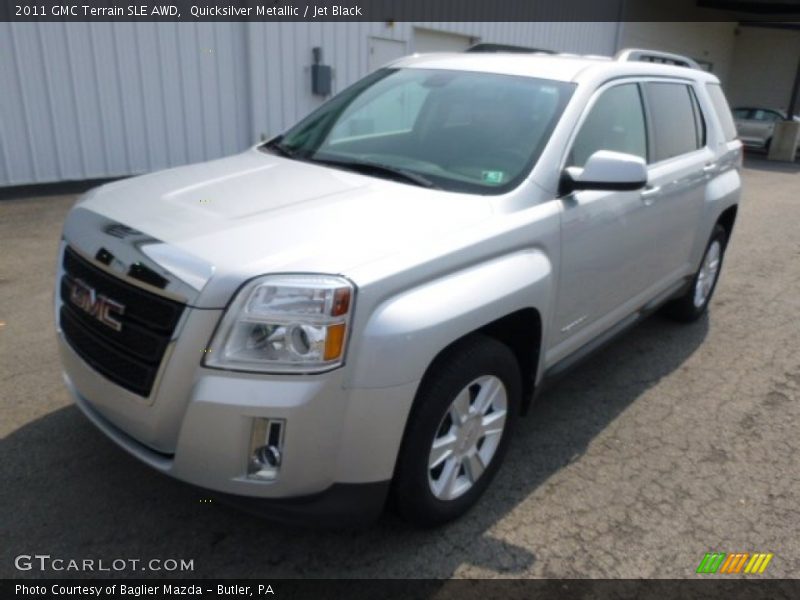 Quicksilver Metallic / Jet Black 2011 GMC Terrain SLE AWD