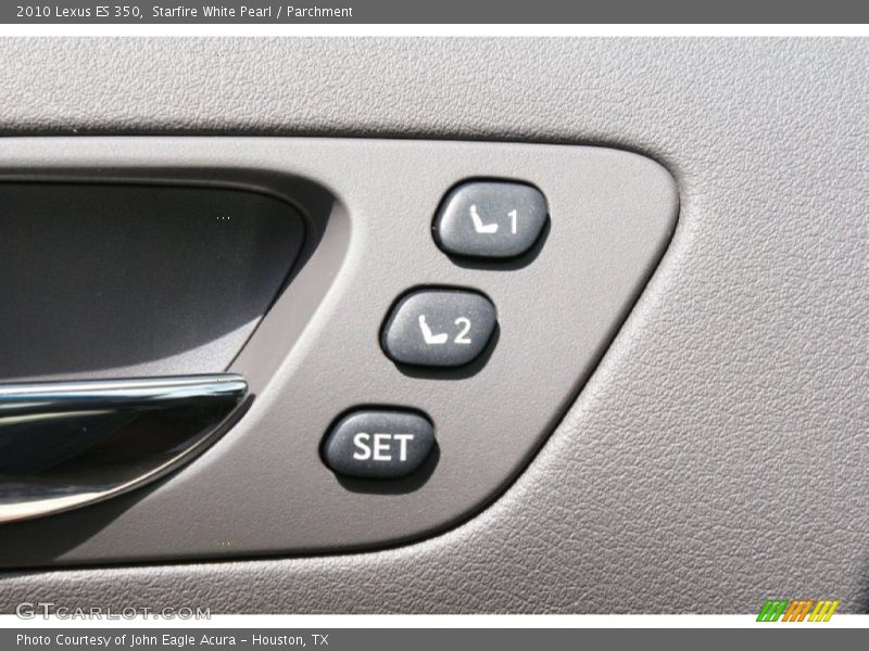 Starfire White Pearl / Parchment 2010 Lexus ES 350