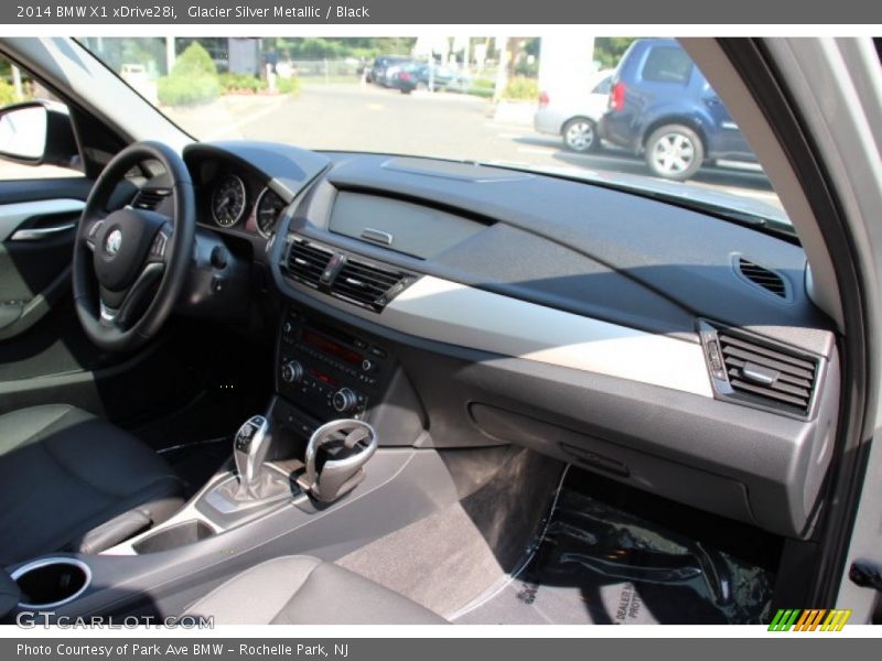 Glacier Silver Metallic / Black 2014 BMW X1 xDrive28i