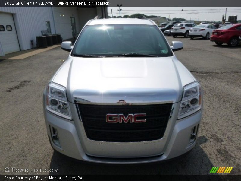 Quicksilver Metallic / Jet Black 2011 GMC Terrain SLE AWD