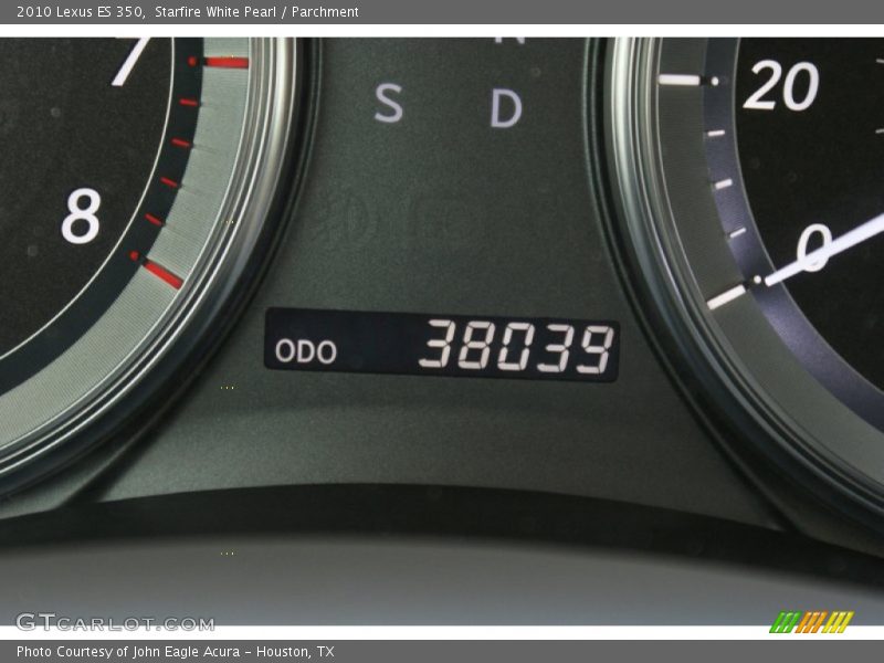 Starfire White Pearl / Parchment 2010 Lexus ES 350