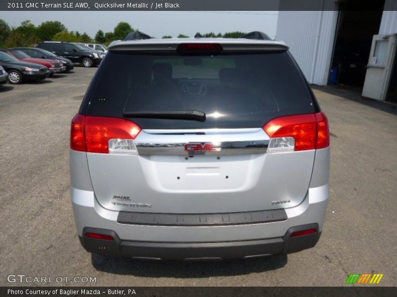 Quicksilver Metallic / Jet Black 2011 GMC Terrain SLE AWD