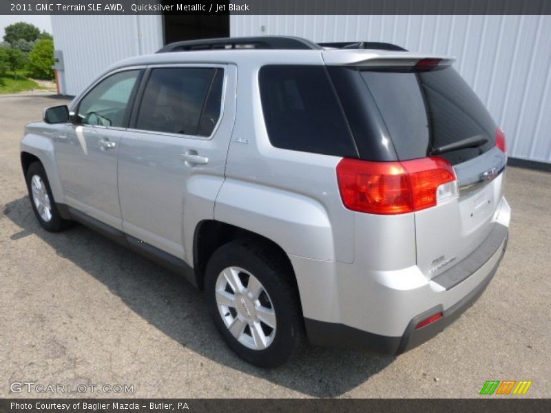 Quicksilver Metallic / Jet Black 2011 GMC Terrain SLE AWD