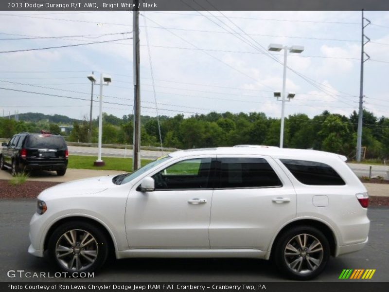 Bright White / Black 2013 Dodge Durango R/T AWD