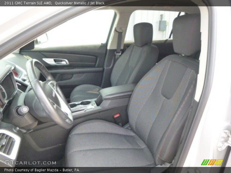 Quicksilver Metallic / Jet Black 2011 GMC Terrain SLE AWD