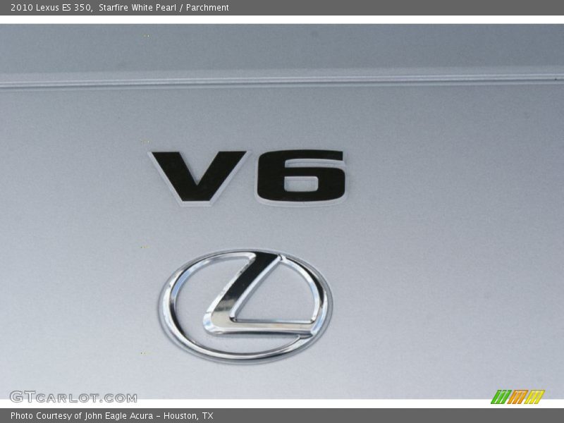 Starfire White Pearl / Parchment 2010 Lexus ES 350