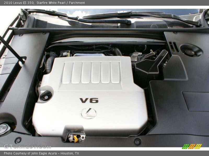 Starfire White Pearl / Parchment 2010 Lexus ES 350