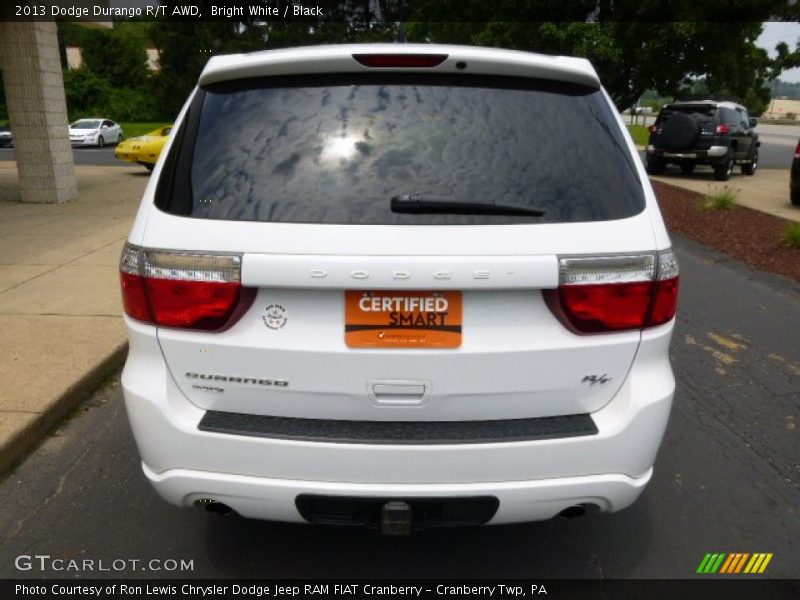 Bright White / Black 2013 Dodge Durango R/T AWD