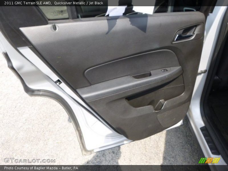 Quicksilver Metallic / Jet Black 2011 GMC Terrain SLE AWD